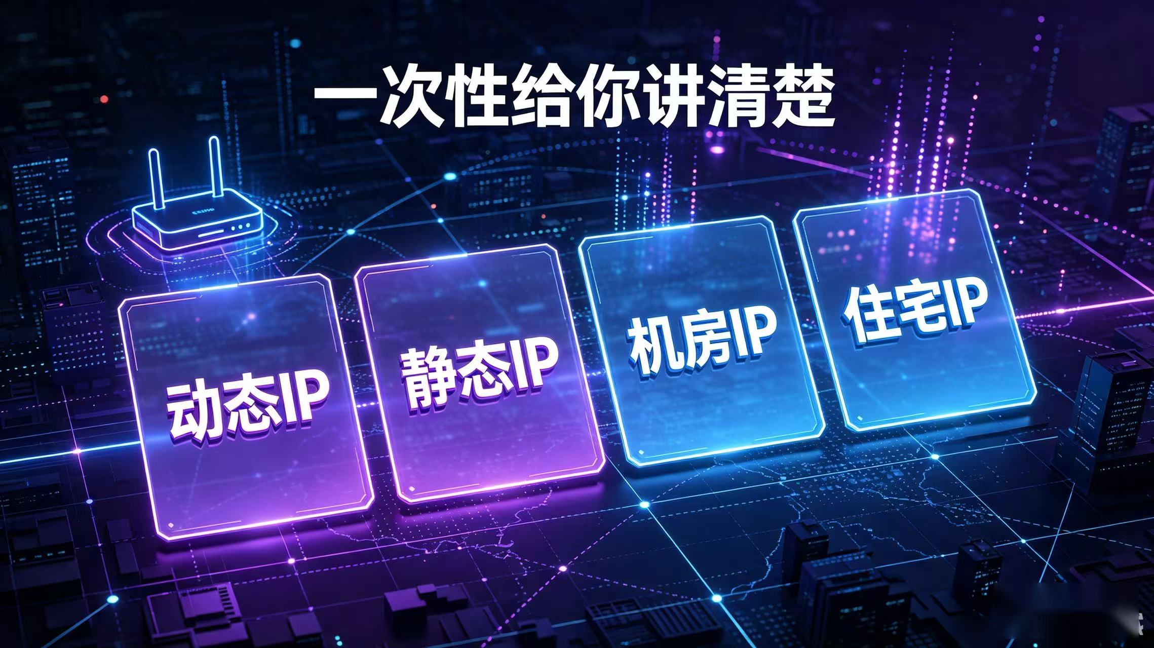 IP到底是什么？机房IP、住宅IP、静态IP、动态IP通俗讲解-跨境.vip